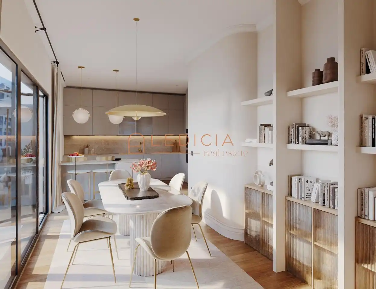 Esszimmer von Maisonette zum Verkauf in Vigo  mit Klimaanlage, Heizung und Terrasse