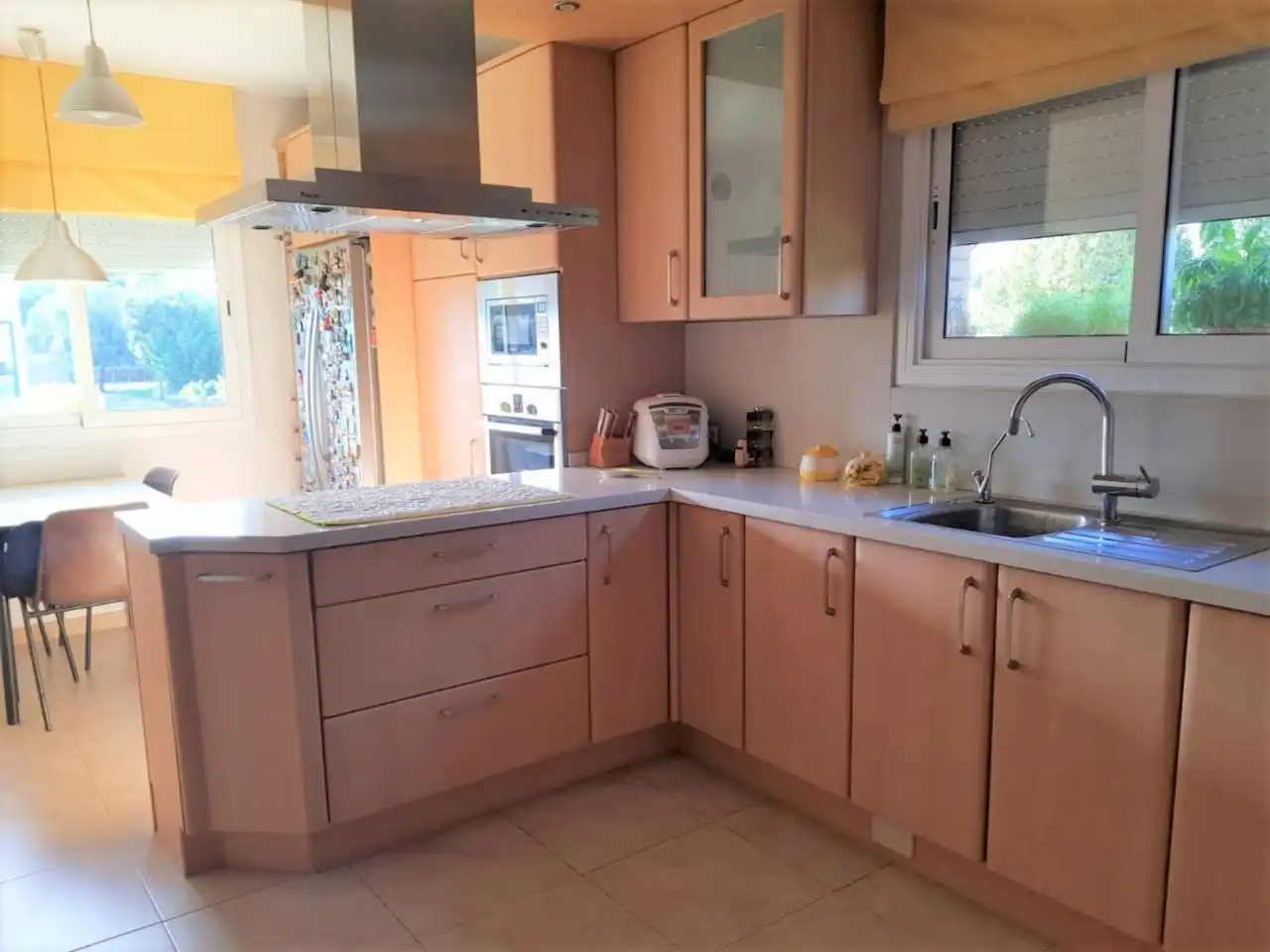Kitchen of Houses for sale in Sabadell  with Air Conditioner, Heating and Private garden