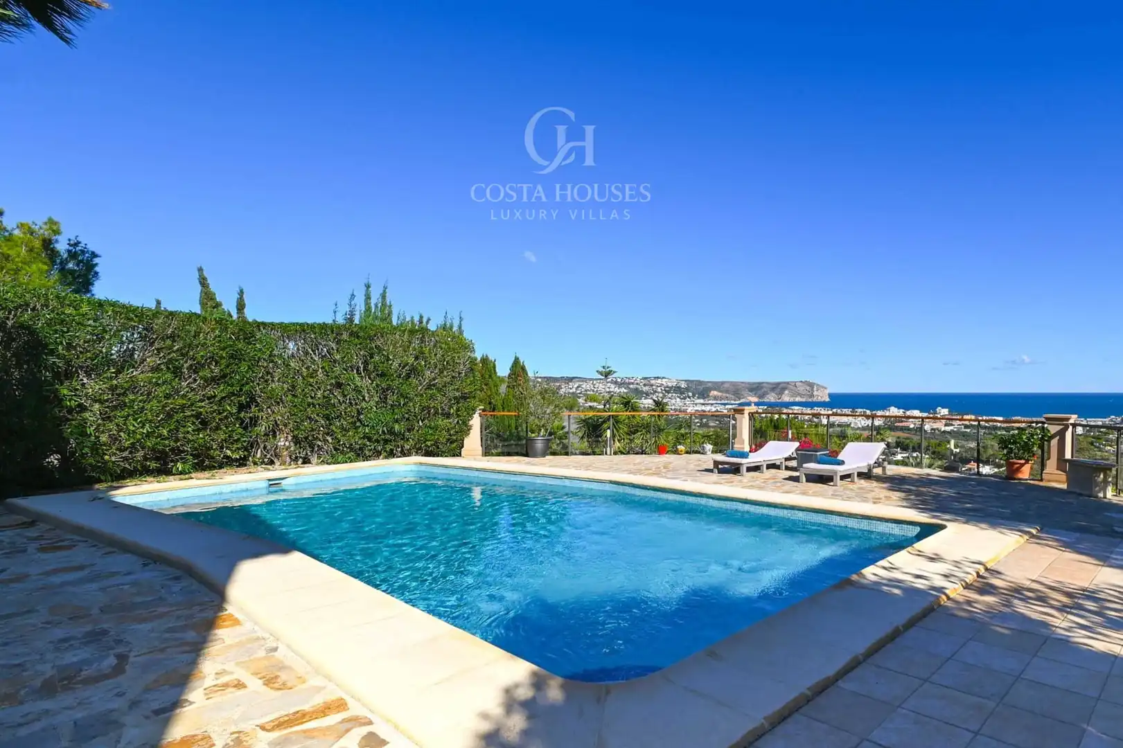 Exterior view of Houses for sale in Jávea / Xàbia  with Air Conditioner, Private garden and Parquet flooring