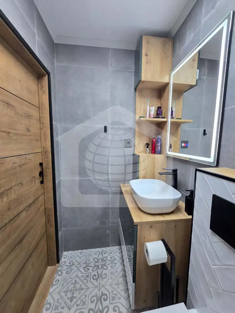 Badezimmer von Wohnung zum Verkauf in Málaga mit Klimaanlage und Terrasse