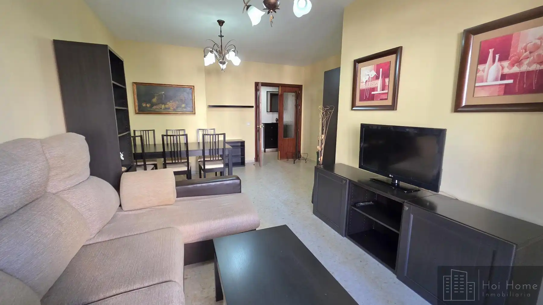 Living room of Flat for sale in Jerez de la Frontera  with Furnished