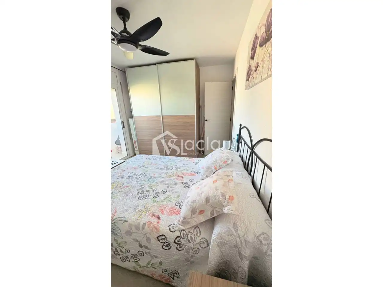 Bedroom of Flat for sale in Esparreguera  with Heating, Parquet flooring and Balcony