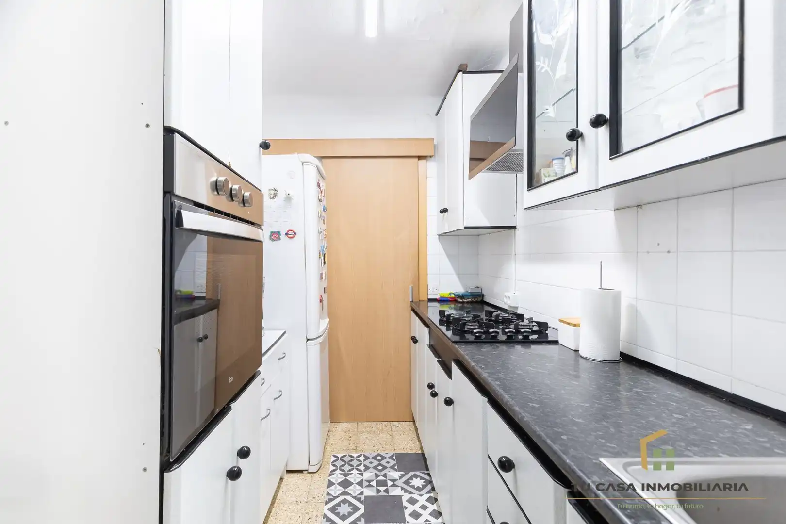 Cocina de Piso en venta en Badalona con Terraza