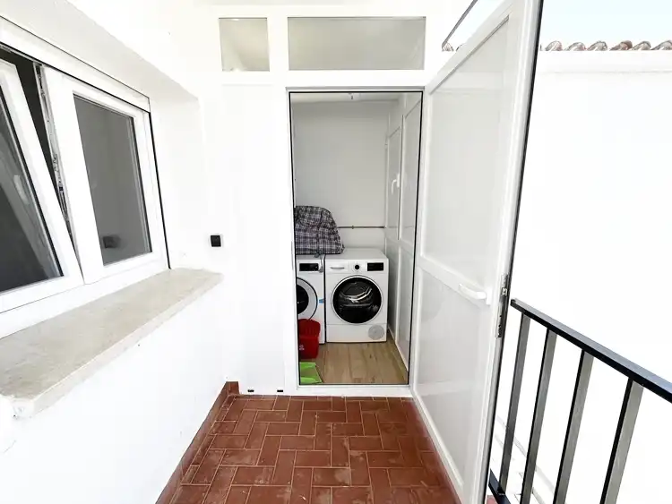 Balcony of Flat for rent in Hoyo de Manzanares  with Heating, Private garden and Parquet flooring