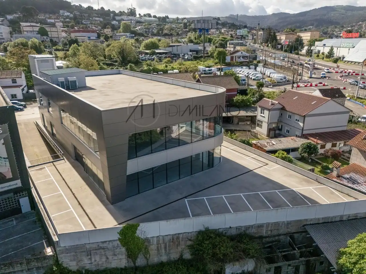 Exterior view of Industrial buildings for rent in Vigo 