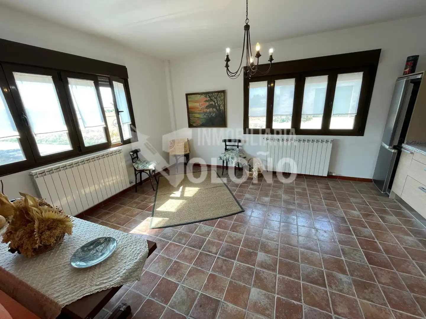 Sala d'estar de Dúplex en venda en Zarratón amb Calefacció, Parquet i Traster