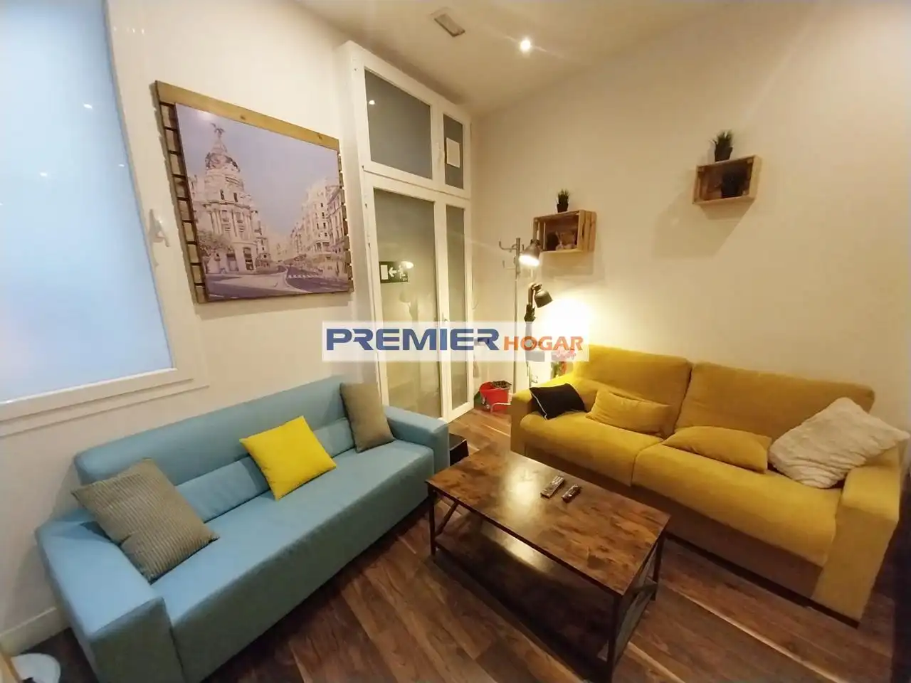 Living room of Ground floor for rent in Madrid  with Air Conditioner, Heating and Furnished
