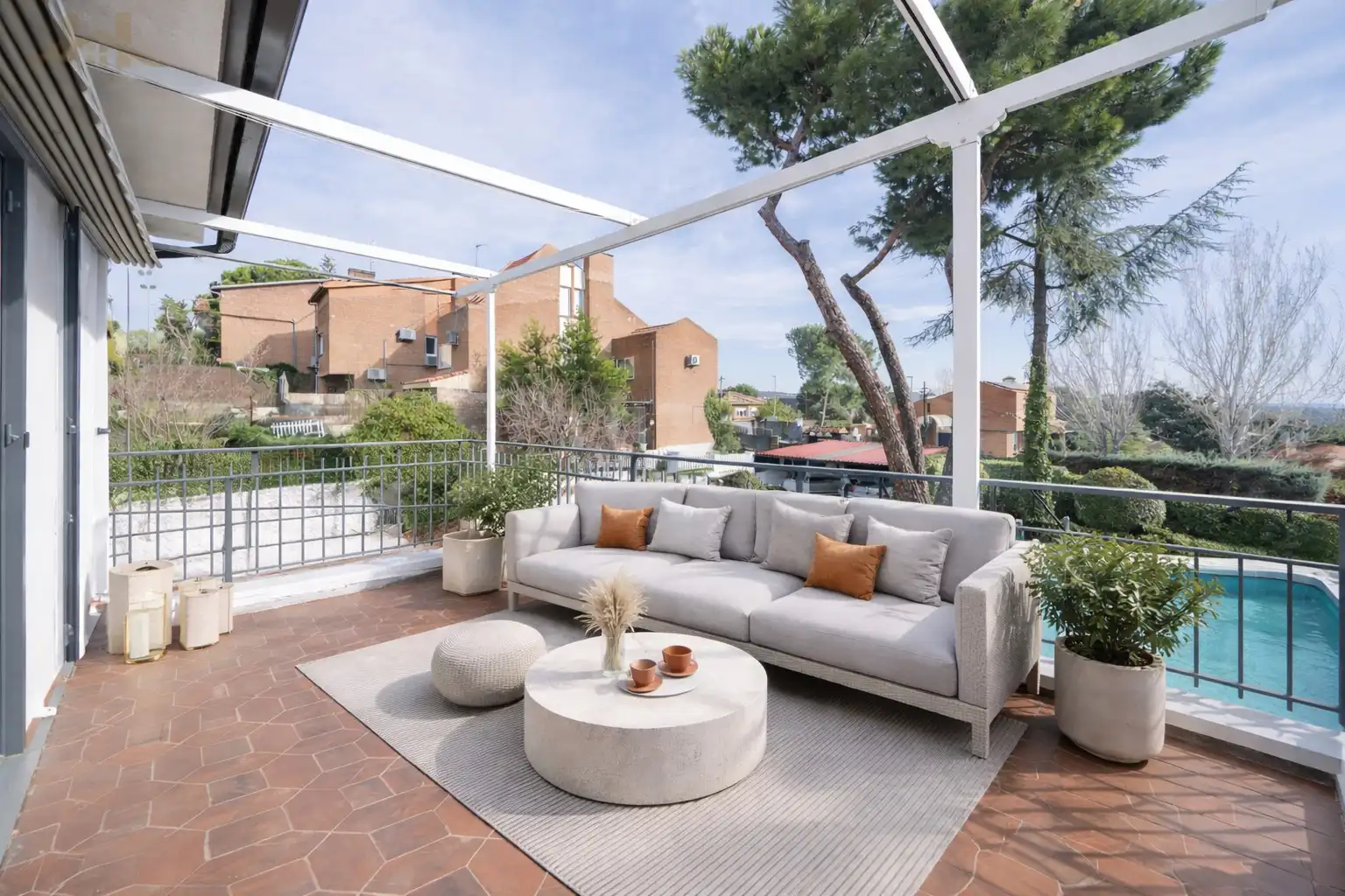 Terrace of Houses for sale in Las Rozas de Madrid