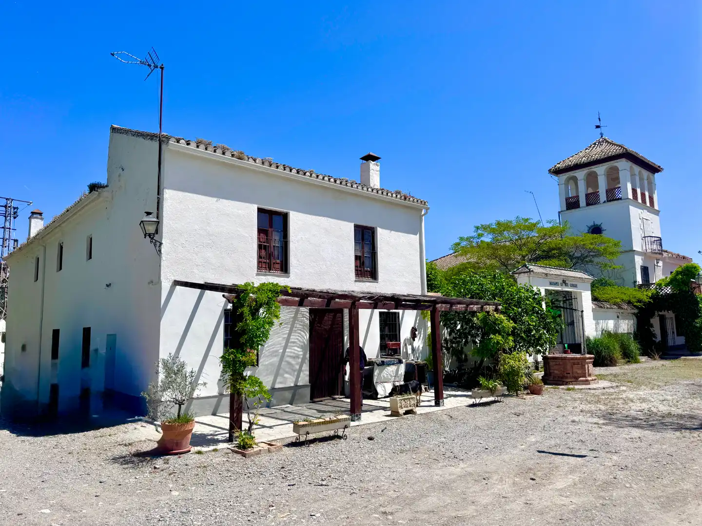 Vista exterior de Casa o chalet en venta en Granada con Jardín privado, Terraza y Trastero