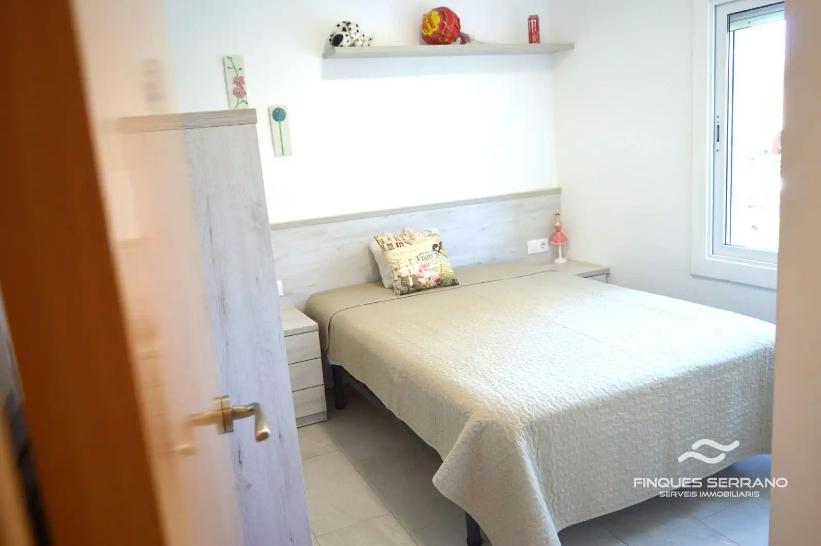 Schlafzimmer von Wohnung zum Verkauf in Cunit mit Terrasse und Möbliert