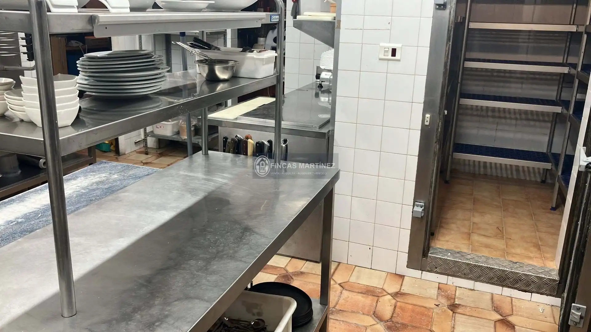 Cuina de Local de lloguer en Cambrils amb Terrassa