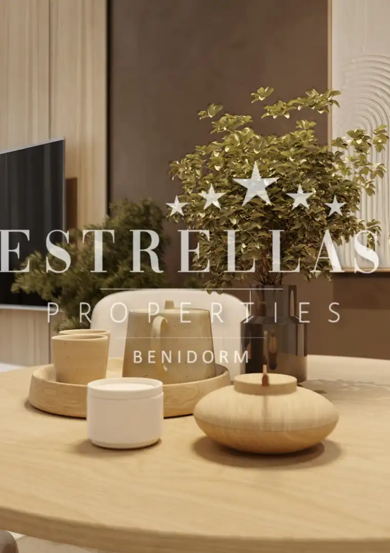 Habitación de Apartamento en venta en Benidorm con Aire acondicionado, Calefacción y Jardín privado