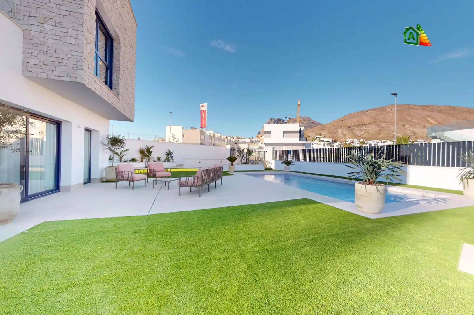 Casa di nuova costruzione con terrazza in vendita a Avenida Barcelona, imagen 2