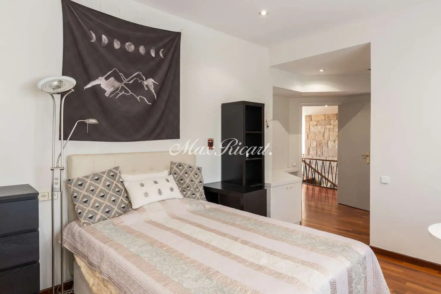 Bedroom of Houses for rent in Barcelona  with Air Conditioner, Heating and Terrace
