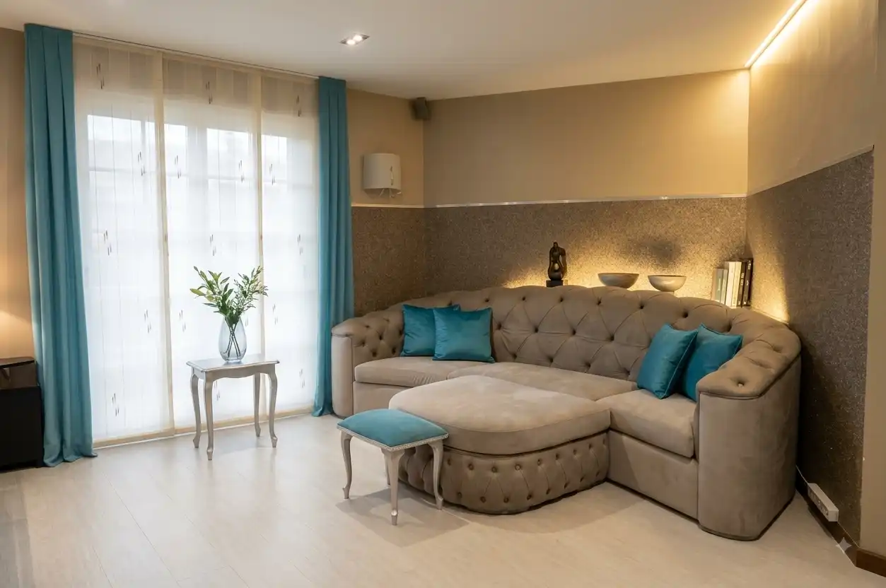 Sala d'estar de Apartament en venda en Pontevedra Capital  amb Aire condicionat, Calefacció i Traster