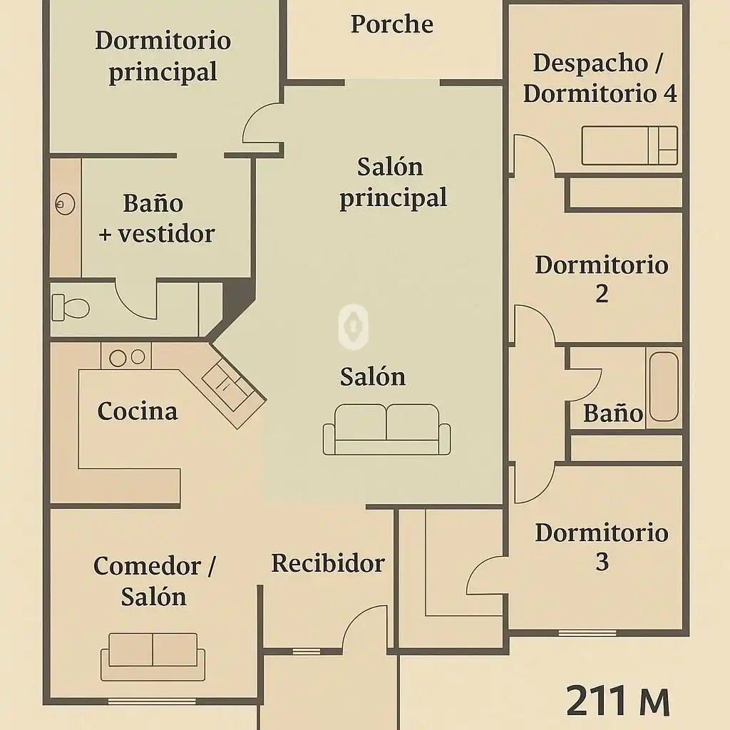 Casa adosada en venda en Alcúdia amb Aire condicionat, Jardí privat i Parquet