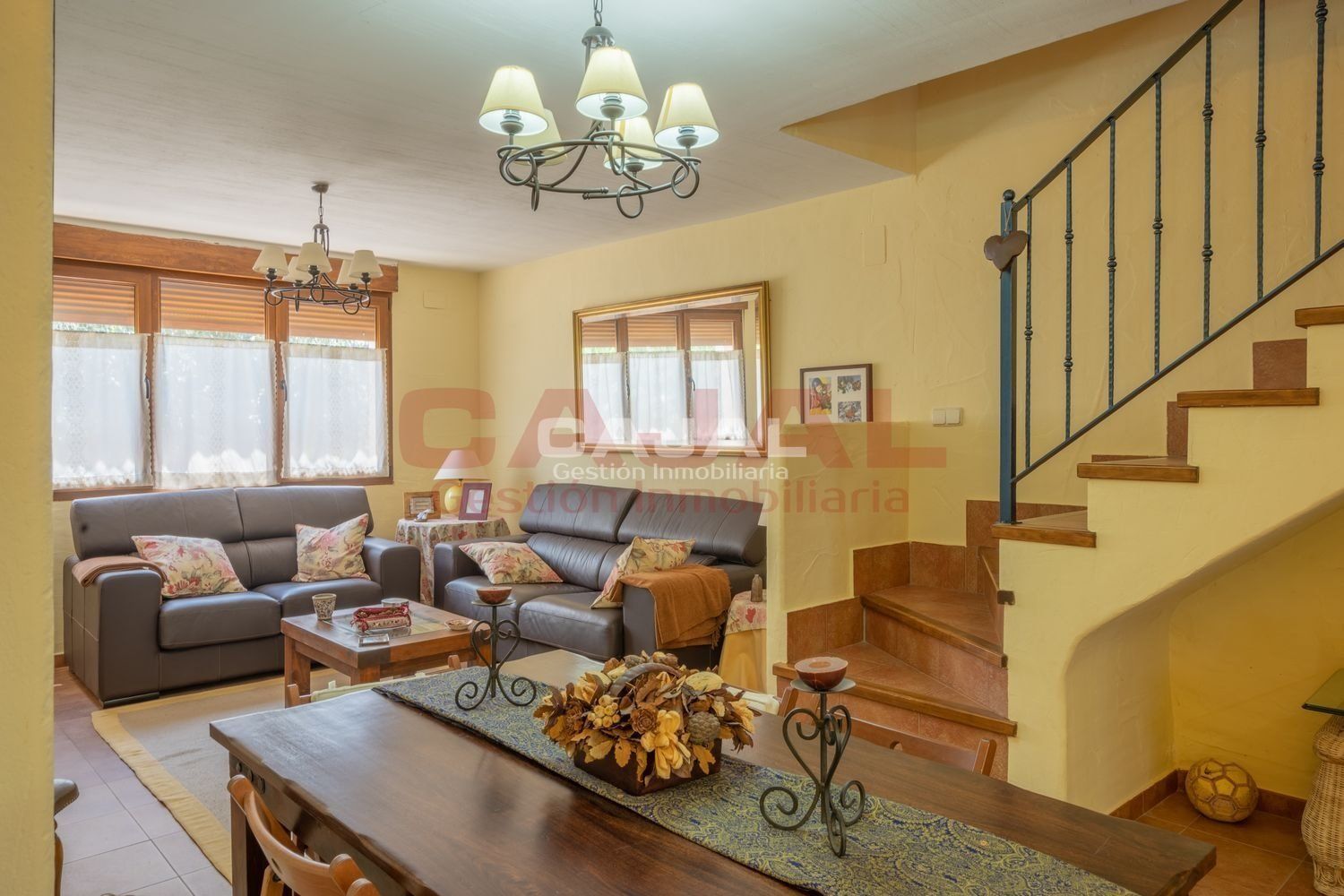 Sala de estar de Piso en venta en Grajera