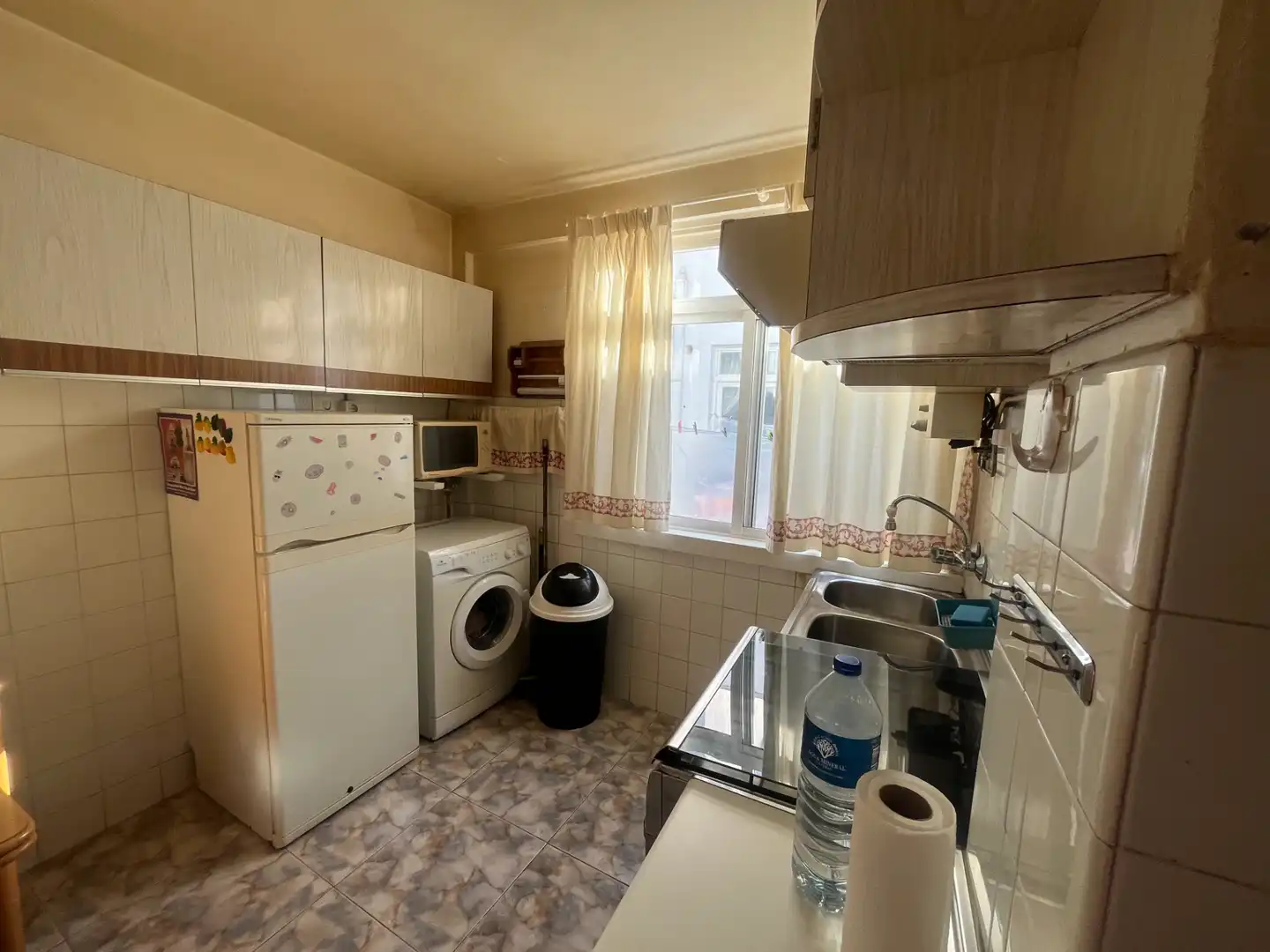 Cocina de Piso en venta en A Coruña Capital  con Amueblado, Horno y Lavadora