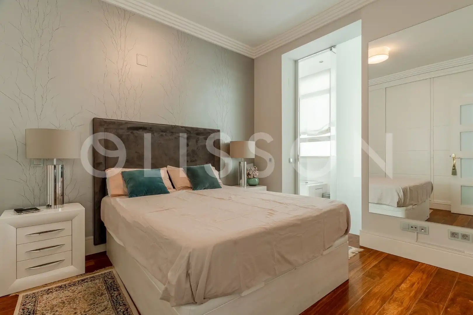 Schlafzimmer von Wohnung zum Verkauf in Madrid mit Klimaanlage, Heizung und Haustechnik