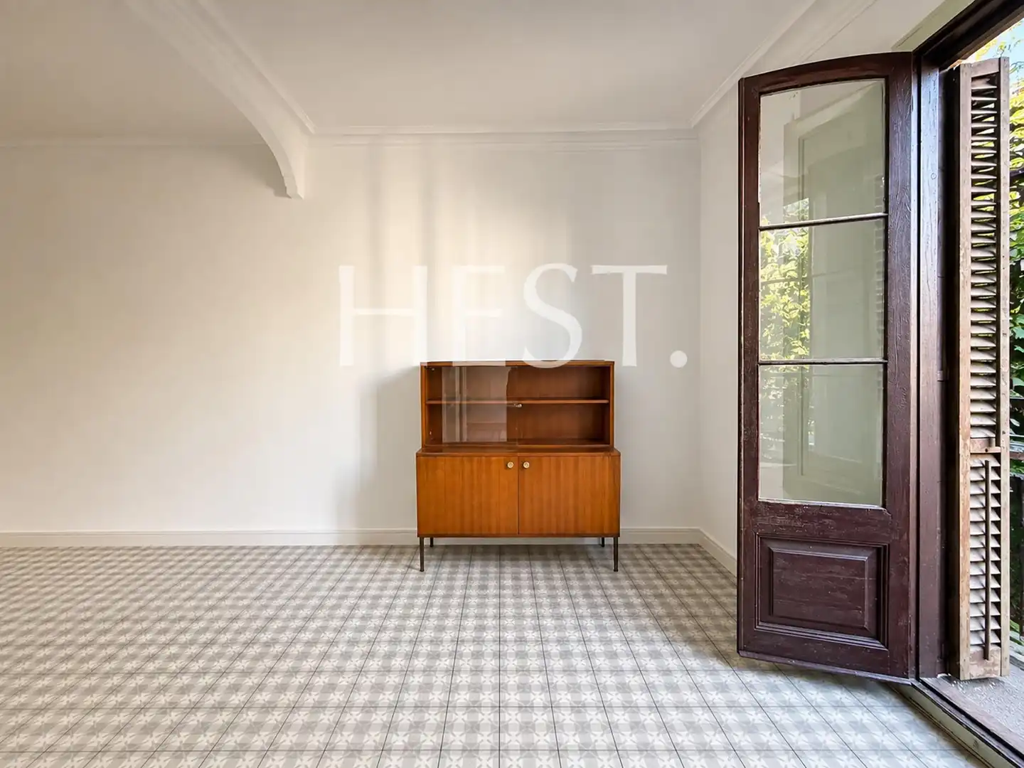 Vista exterior de Piso en venta en Barcelona con Balcón