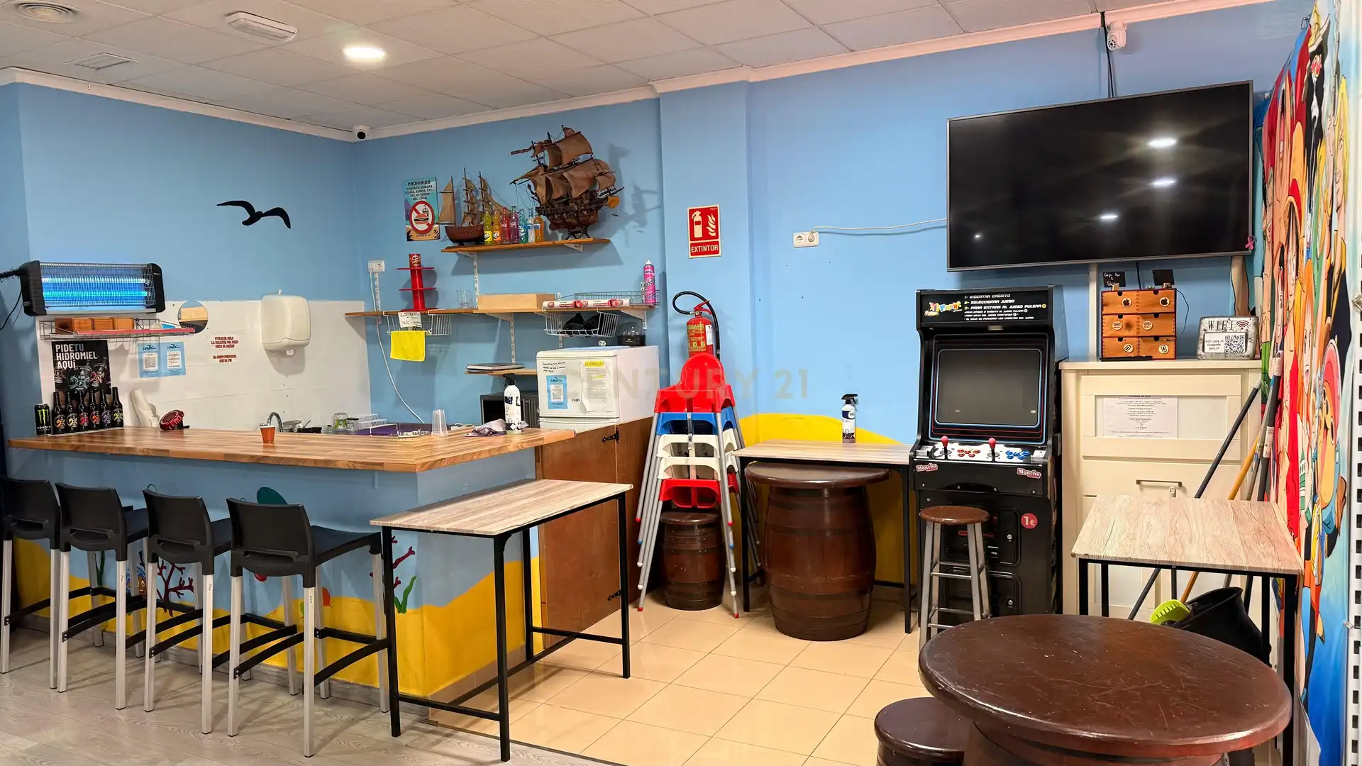 Local en traspaso en Calpe / Calp con Aire acondicionado, Alarma y Domótica