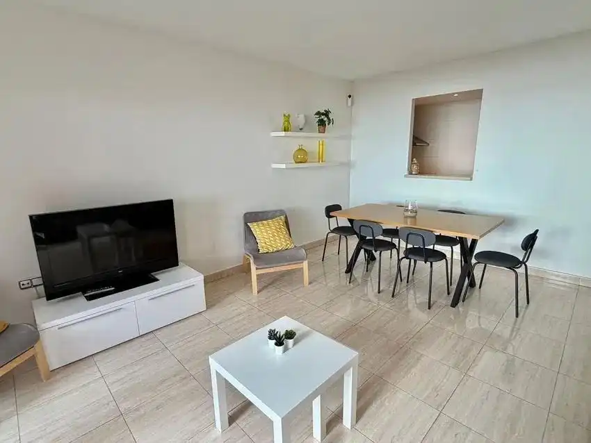 Living room of Attic for sale in Benalmádena  with Air Conditioner, Private garden and Terrace