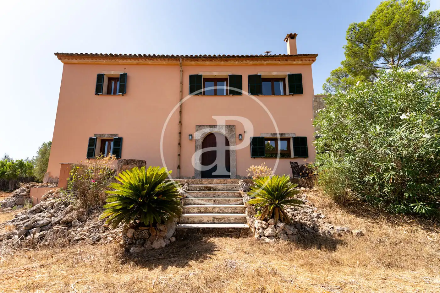 Exterior view of Houses for sale in Algaida  with Air Conditioner, Heating and Private garden