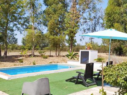 Swimming pool of Country house for sale in Jerez de la Frontera  with Air Conditioner, Swimming Pool and Alarm