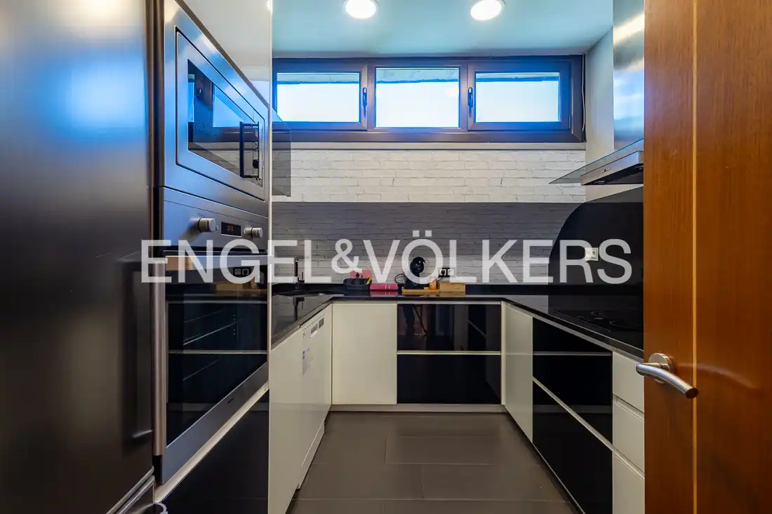 Cocina de Ático de alquiler en Encamp con Calefacción, Parquet y Amueblado