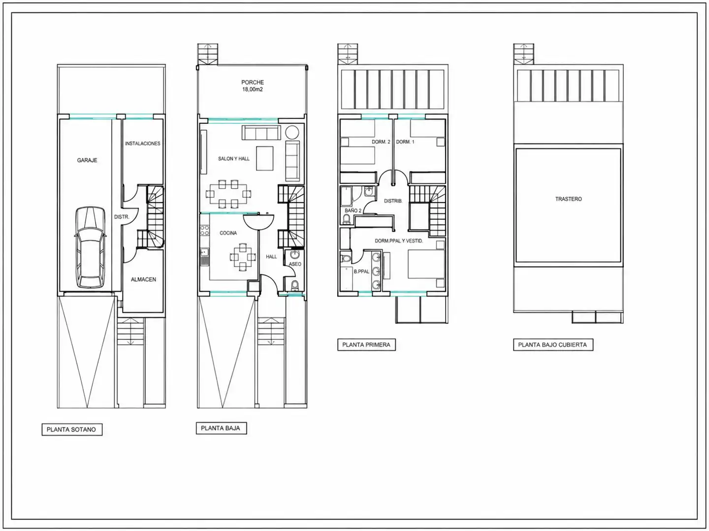 Reihenhaus mit Pool zum Verkauf in Calle del Labrador 27, imagen 40