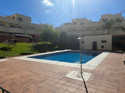 Swimming pool of Single-family semi-detached for sale in Bormujos  with Air Conditioner, Terrace and Swimming Pool