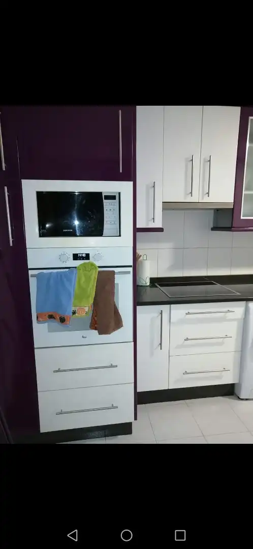 Kitchen of Flat for sale in Nogueira de Ramuín  with Heating, Parquet flooring and Furnished