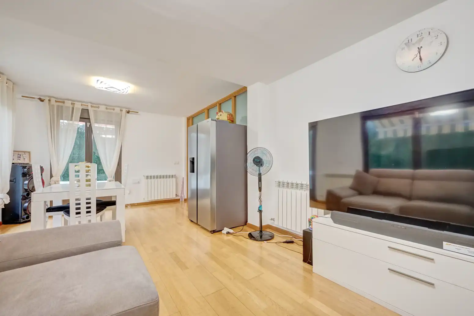 Living room of Attic for sale in Enériz / Eneritz  with Heating, Private garden and Parquet flooring