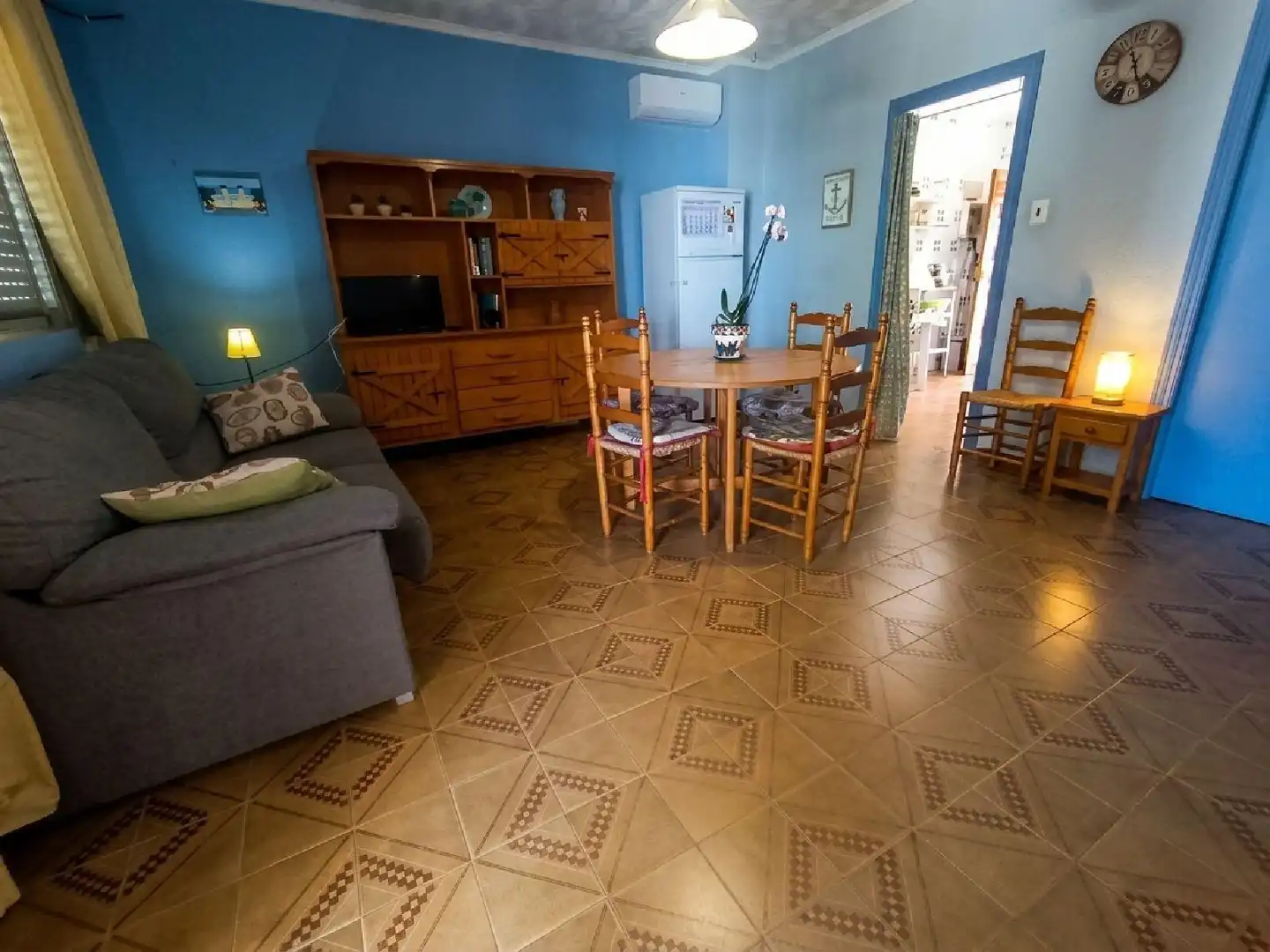 Sala de estar de Casa o chalet de alquiler en Dénia con Calefacción, Jardín privado y Terraza