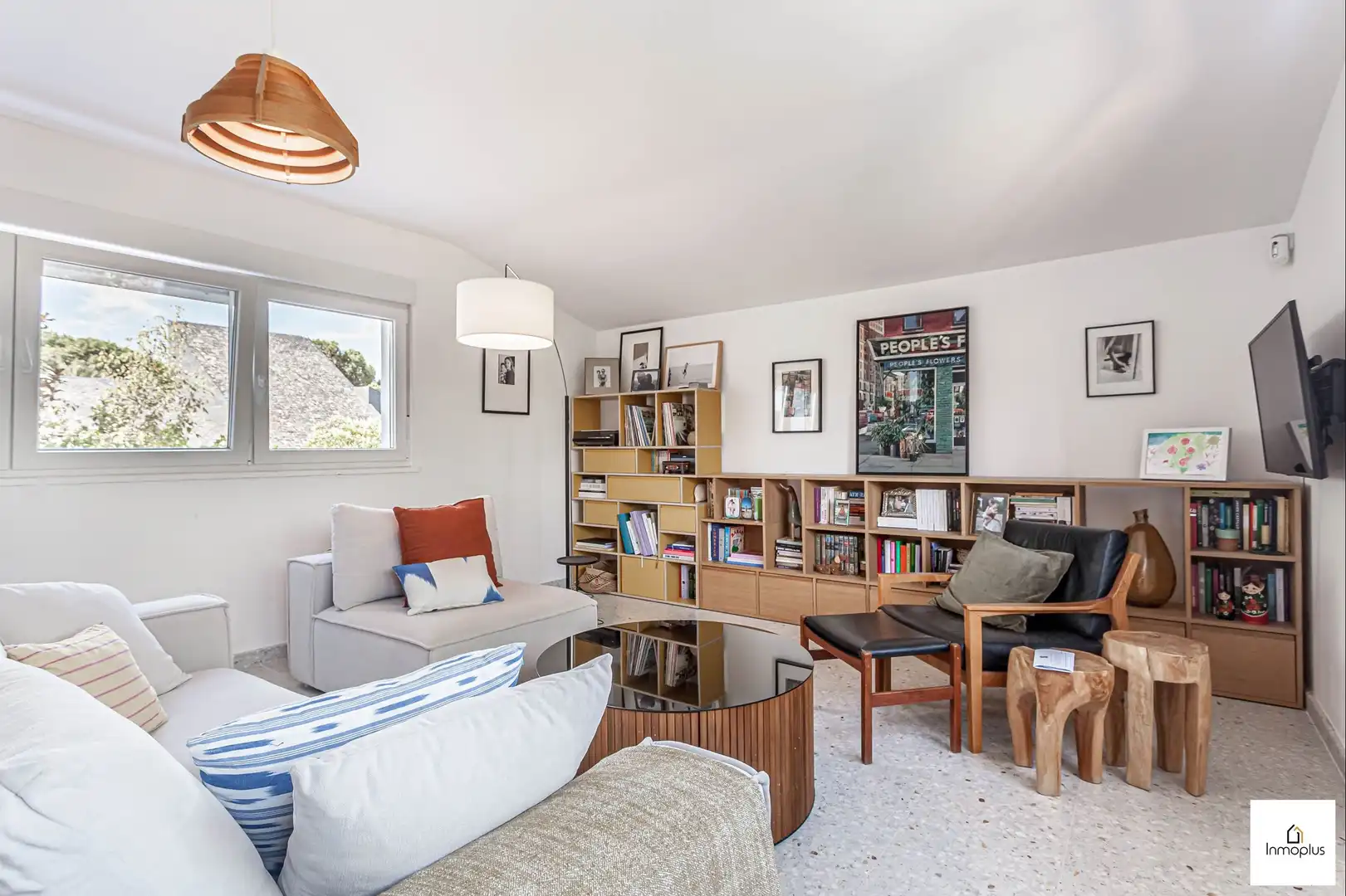 Sala d'estar de Casa o xalet en venda en Las Rozas de Madrid amb Aire condicionat, Calefacció i Terrassa