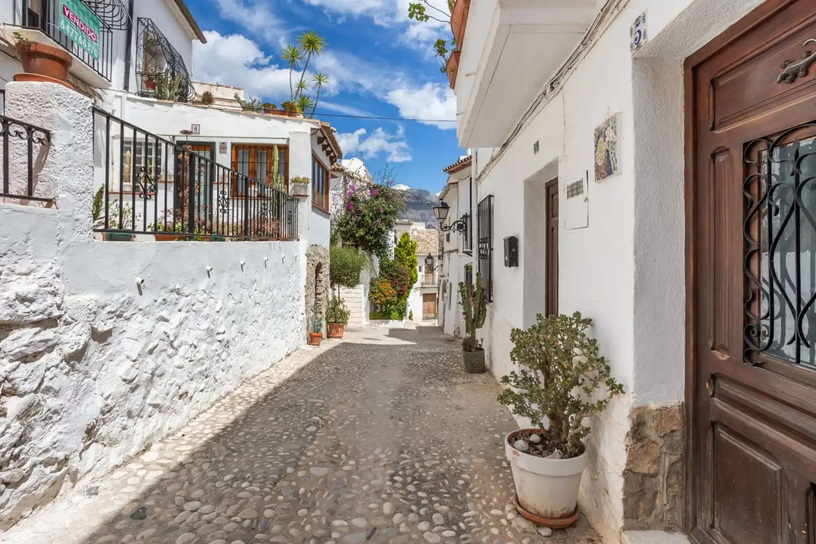 Vista exterior de Ático en venta en Altea con Aire acondicionado
