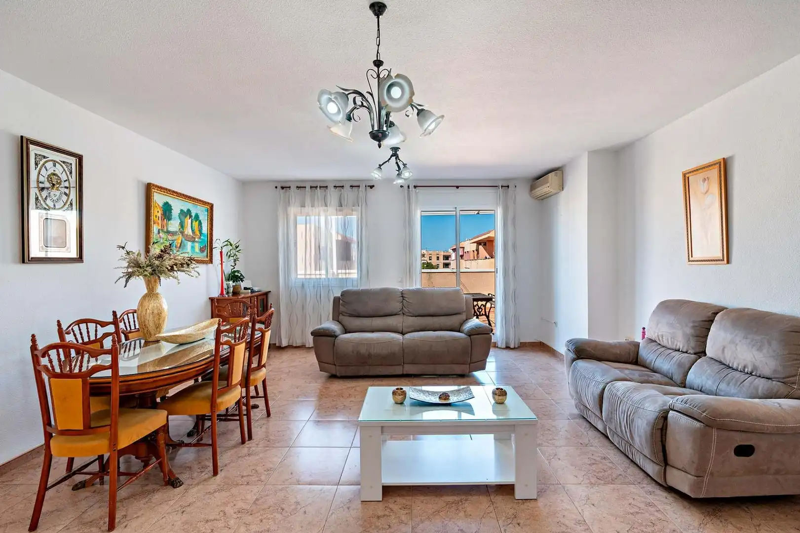 Living room of Attic for sale in El Ejido  with Air Conditioner and Terrace