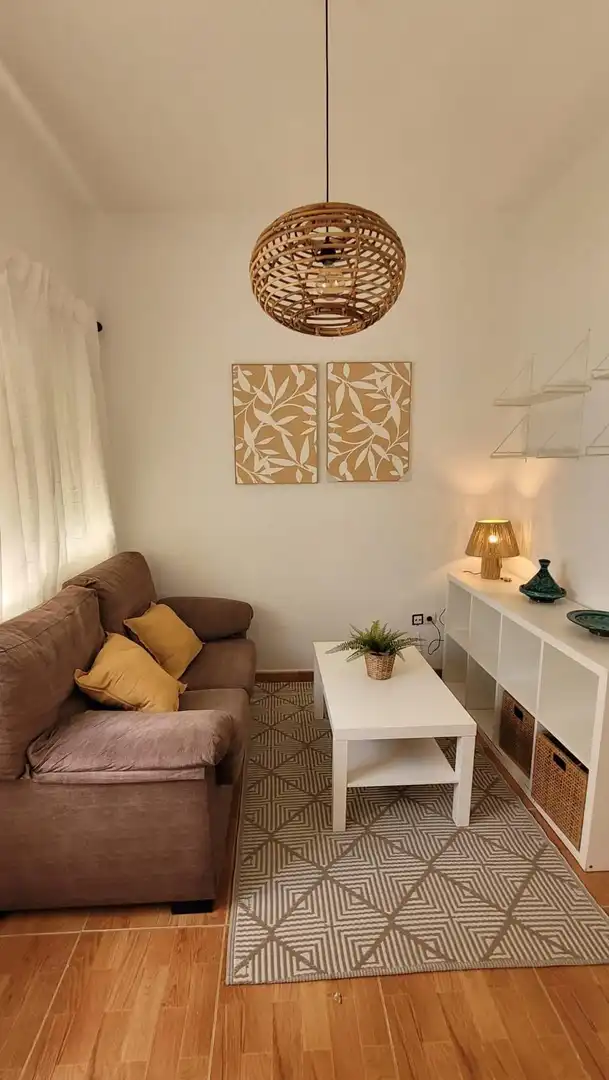 Sala d'estar de Apartament de lloguer en Los Barrios amb Moblat