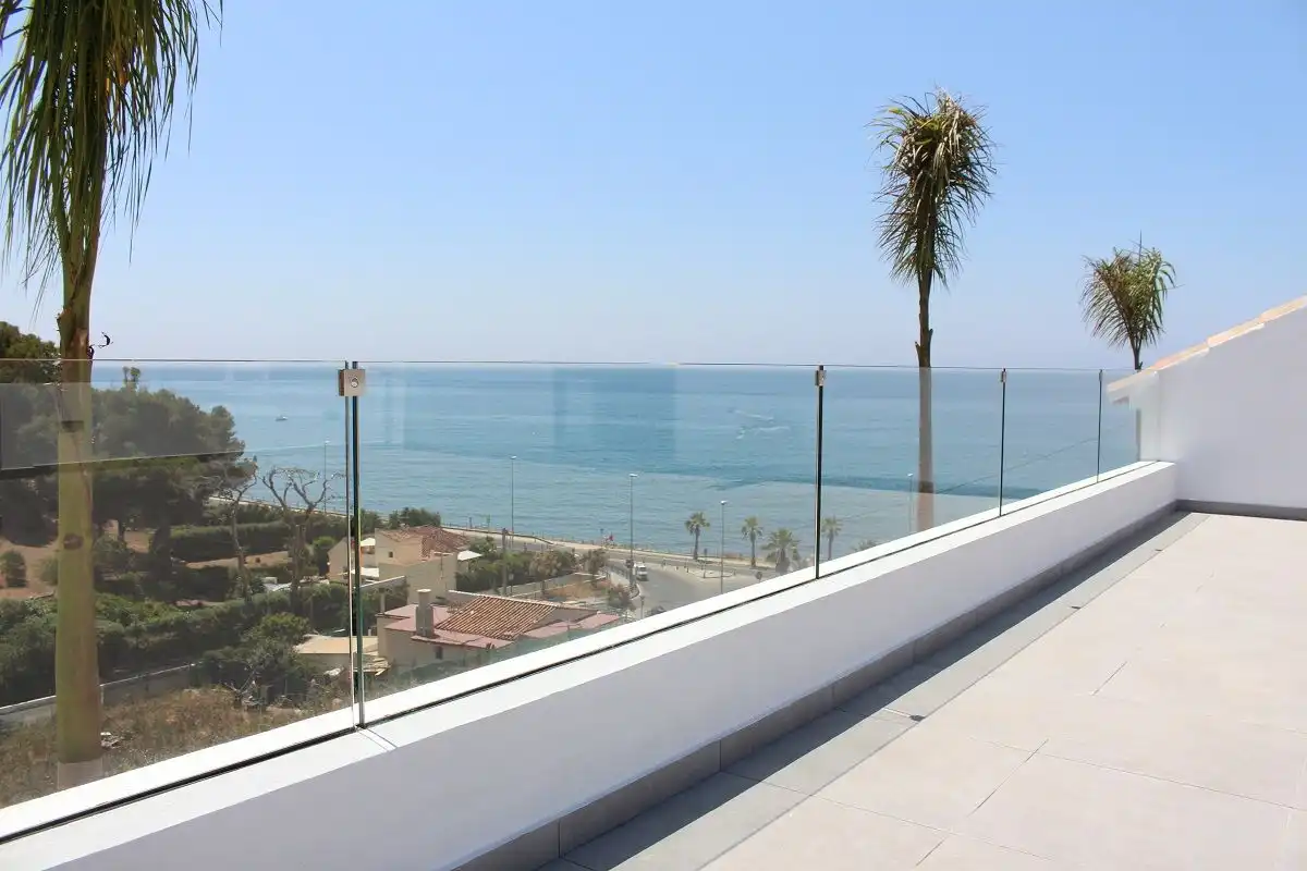 Terrassa de Casa o xalet de lloguer en Vélez-Málaga amb Aire condicionat, Calefacció i Jardí privat