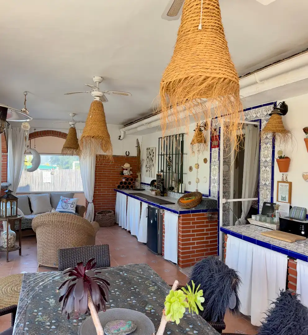 Terraza de Casa o chalet en venta en Alhaurín de la Torre con Aire acondicionado, Calefacción y Jardín privado