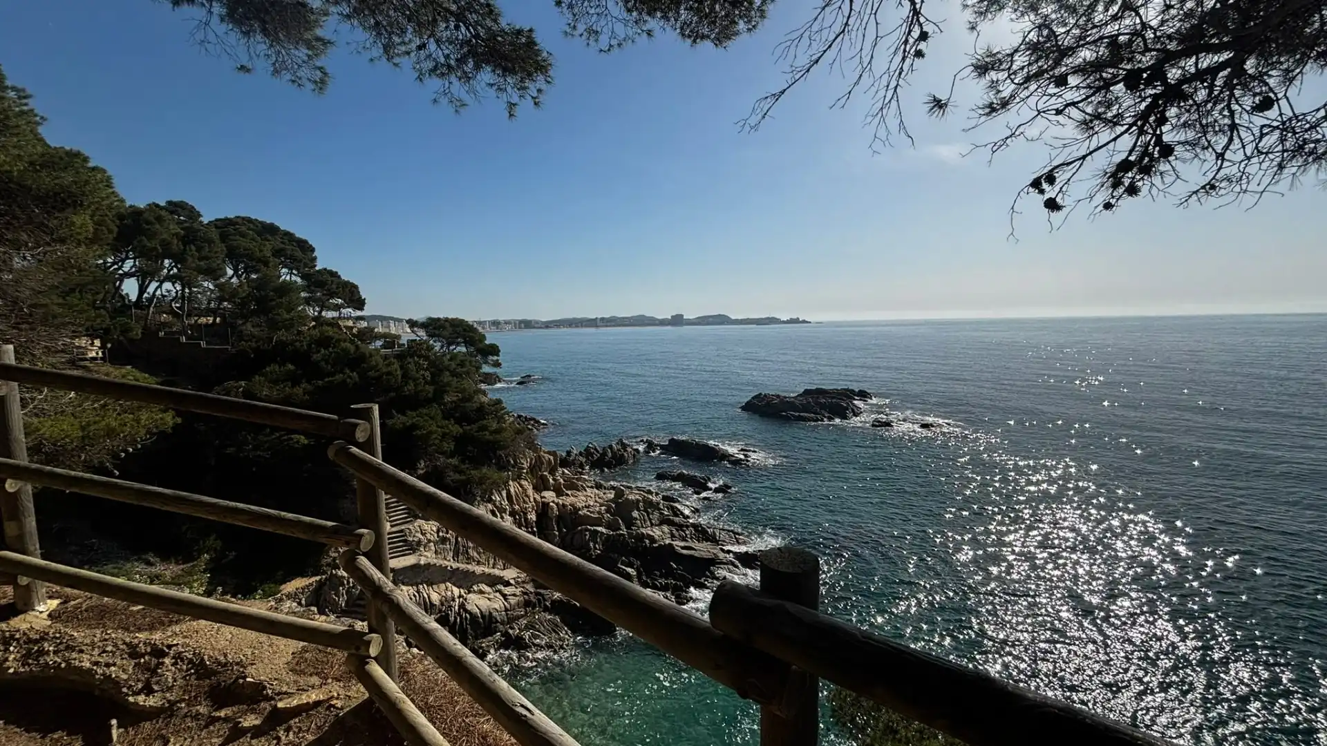 Außenansicht von Wohnungen zur Miete in Calonge i Sant Antoni mit Klimaanlage, Parkett und Terrasse