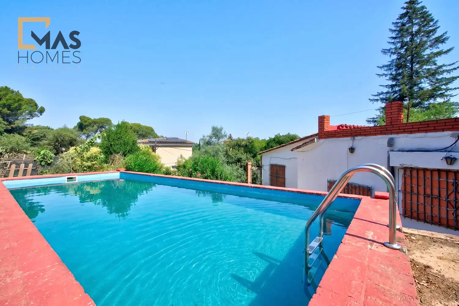 Piscina de Casa o xalet en venda en Sant Cugat del Vallès amb Jardí privat i Piscina