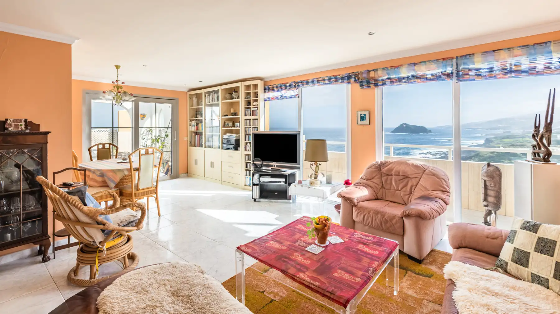 Living room of Attic for sale in Garachico  with Terrace, Furnished and Oven