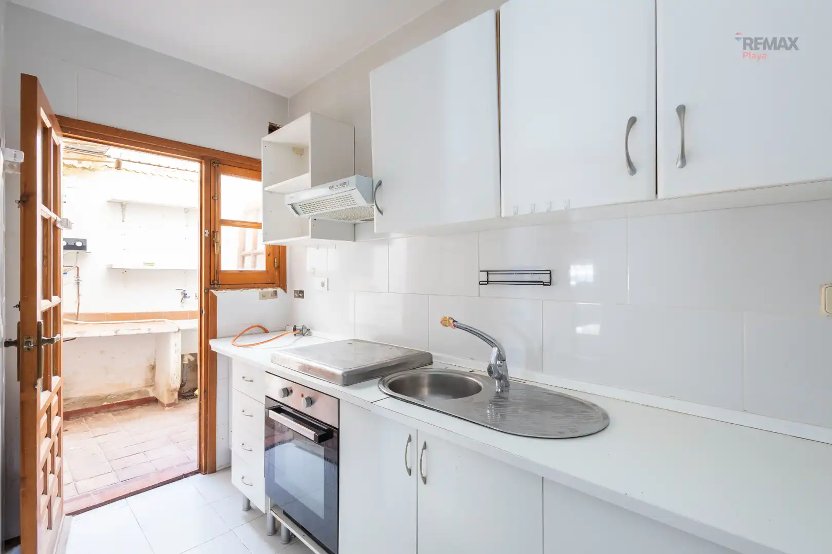 Cocina de Casa adosada en venta en Garrucha con Aire acondicionado, Terraza y Balcón