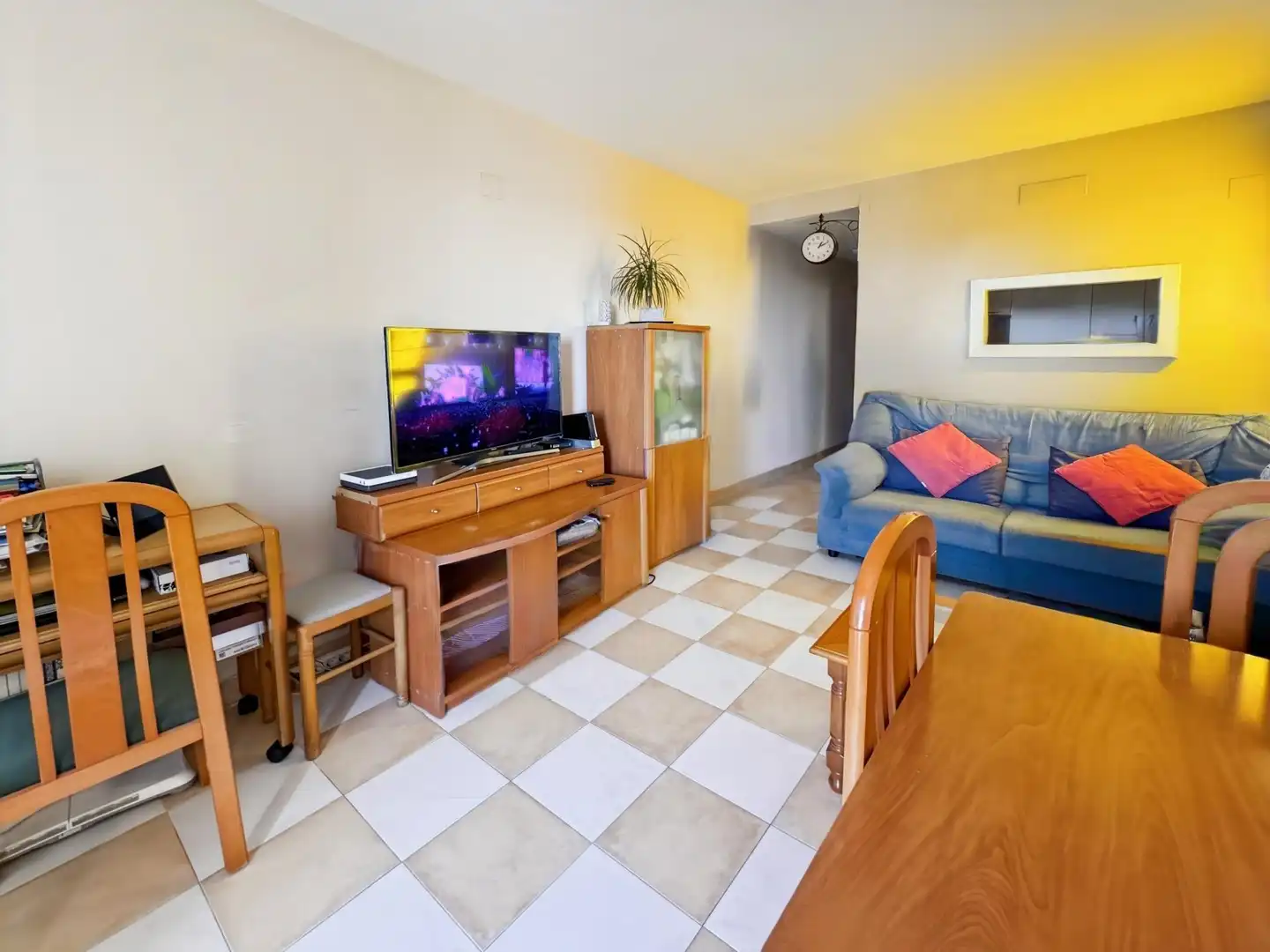Sala de estar de Apartamento en venta en Benidorm con Calefacción y Terraza