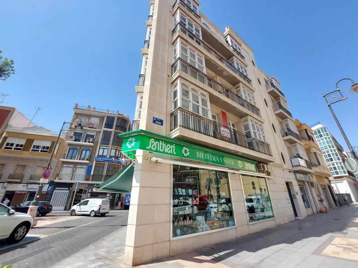 Vista exterior de Piso en venta en Cartagena