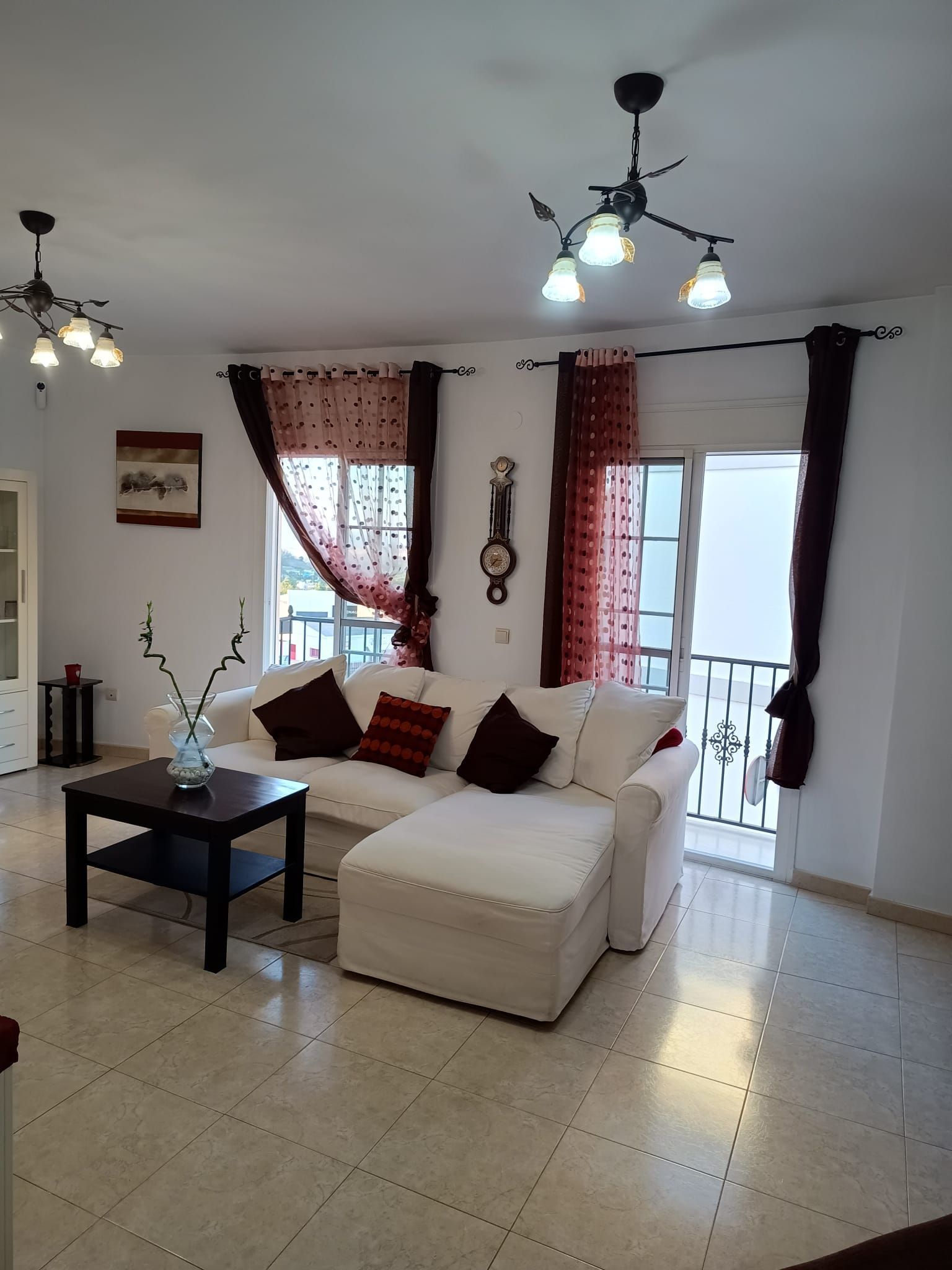 Living room of Flat for sale in Coín  with Air Conditioner, Heating and Terrace