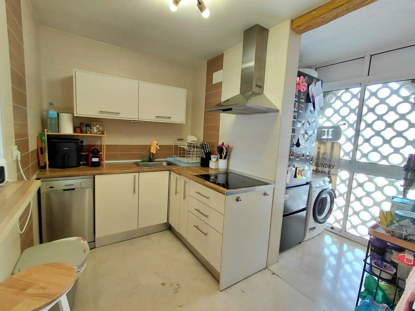 Cocina de Apartamento en venta en Benalmádena con Aire acondicionado, Terraza y Horno