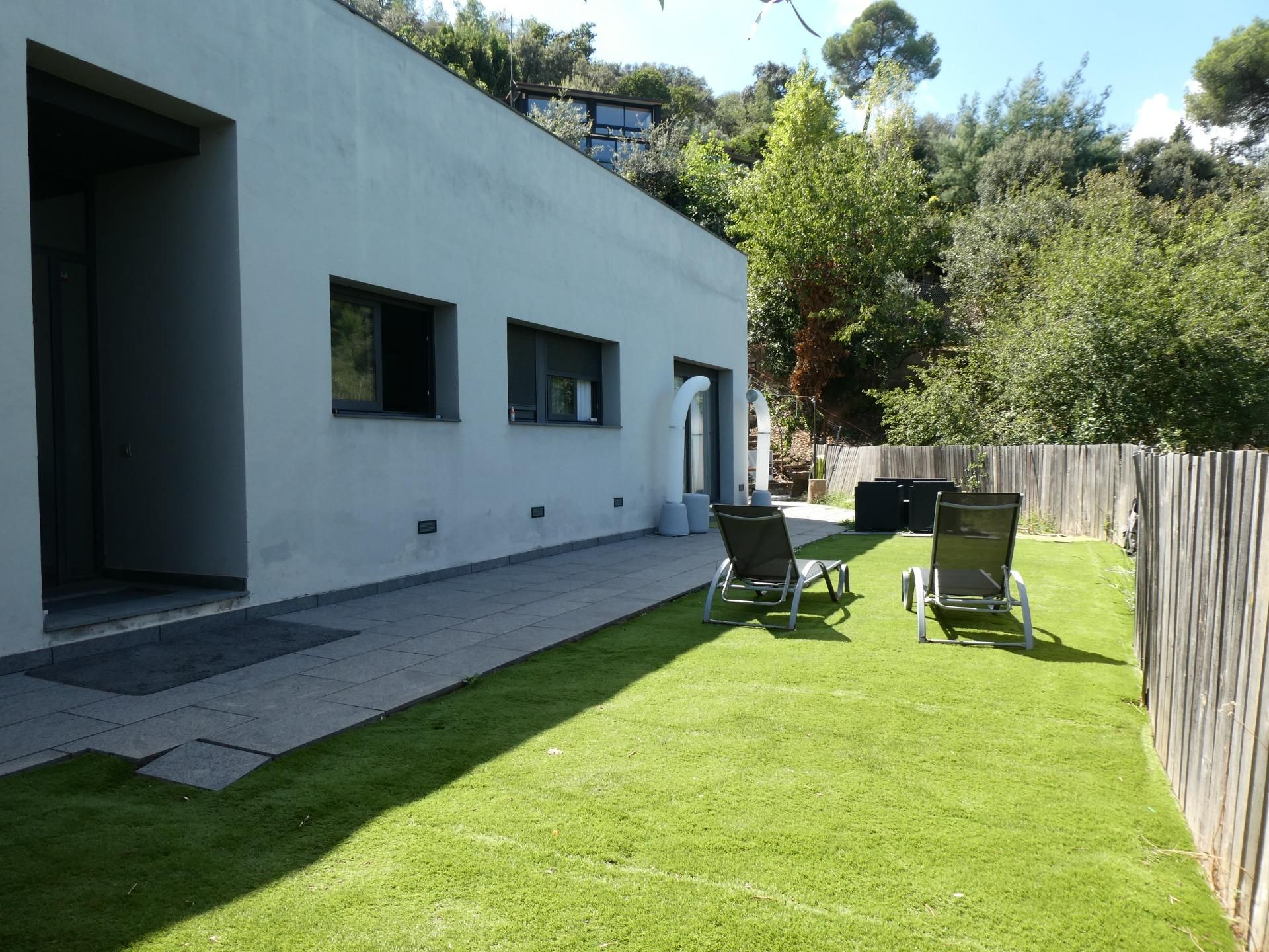Terraza de Casa o chalet en venta en Montornès del Vallès con Aire acondicionado, Calefacción y Jardín privado