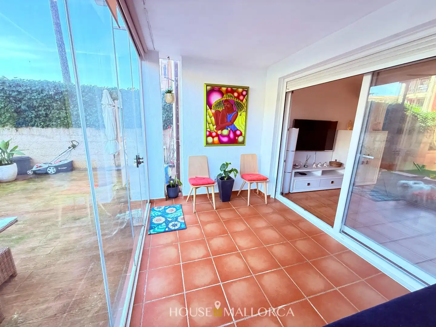 Jardín de Planta baja en venta en Marratxí con Aire acondicionado, Jardín privado y Terraza